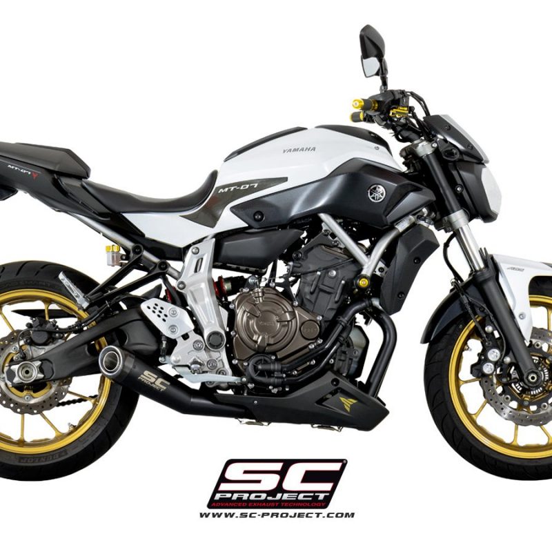 SC Project Exhaust Yamaha MT 07 Full System 2 1 CR T Silencer