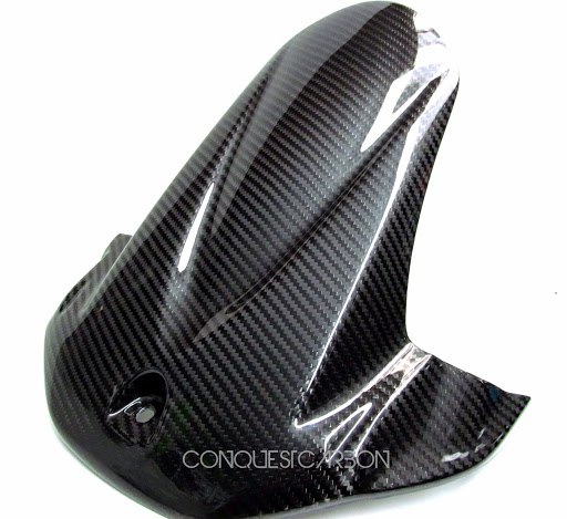 Carbon Fiber Rear Hugger Mudguard Fender For Suzuki GSXR600 & GSXR750 (2006-2010)