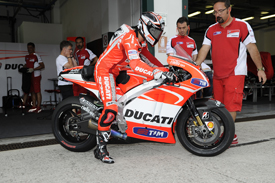 Andrea Dovizioso, Ducati, Misano MotoGP testing 2013