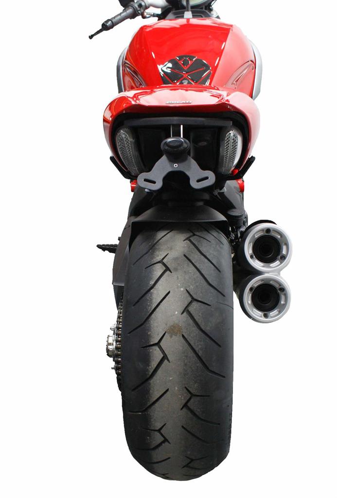 NUMBER PLATE HOLDER Retaining Short Rear Compatible With Ducati