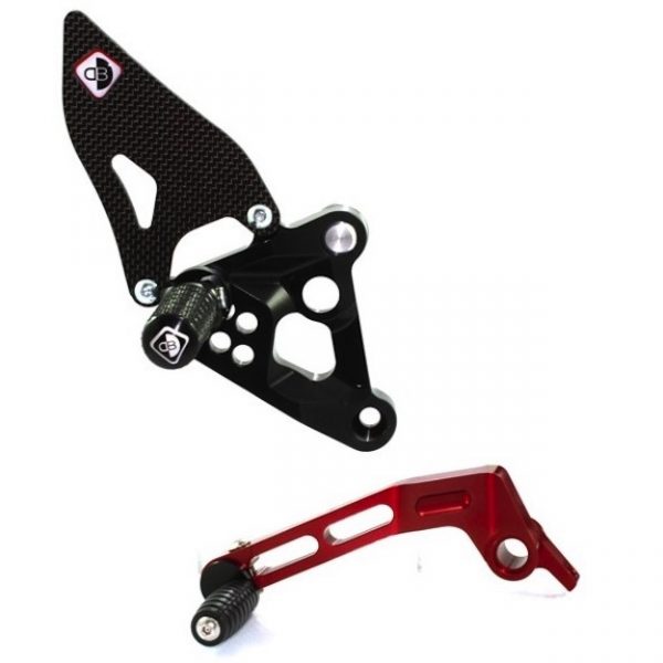 Ducabike Ducati 848 1098 1198 Adjustable Rearsets SBK Conquest Racing Ltd