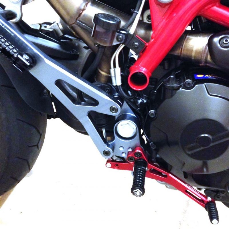 Ducabike Ducati Hypermotard 821 CNC Passanger Peg Kit