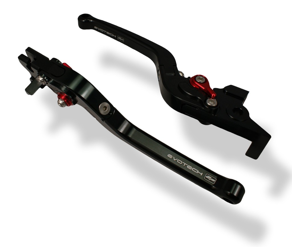 Evotech Performance Yamaha MT09 Folding Clutch Brake Lever set Conquest Carbon