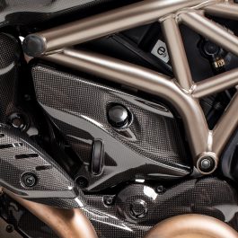 Fullsix Ducati Monster 821 1200 Carbon Fibre Right Engine Cover