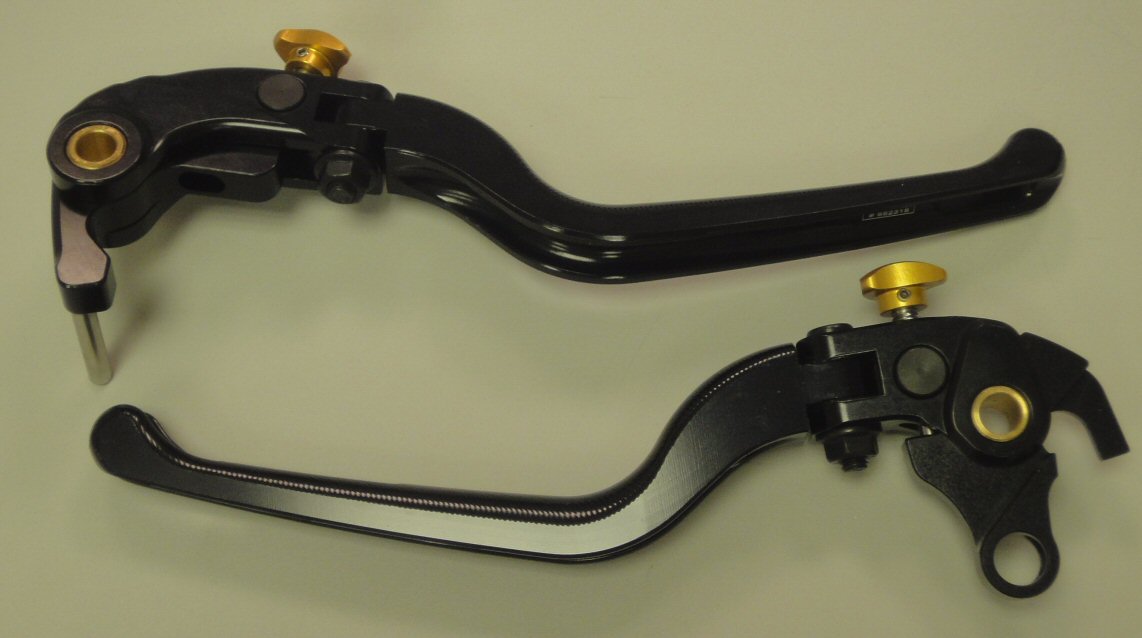 RIZOMA LEVERS BLACK. Conquest Racing Ltd