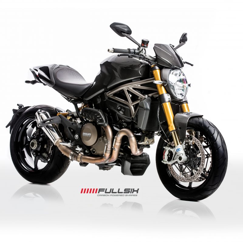 ducati monster with fairing