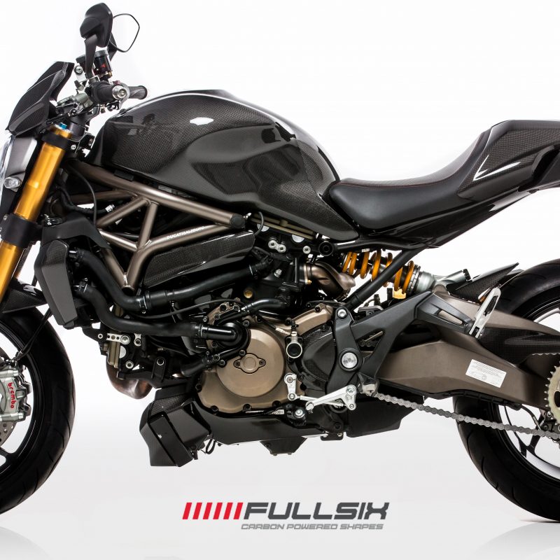 ducati monster with fairing