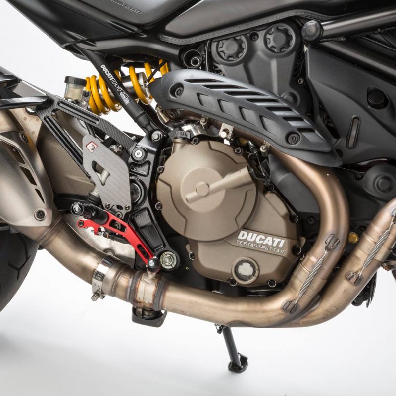 Ducabike Ducati Monster 821 1200 Rearsets Conquest Racing Ltd