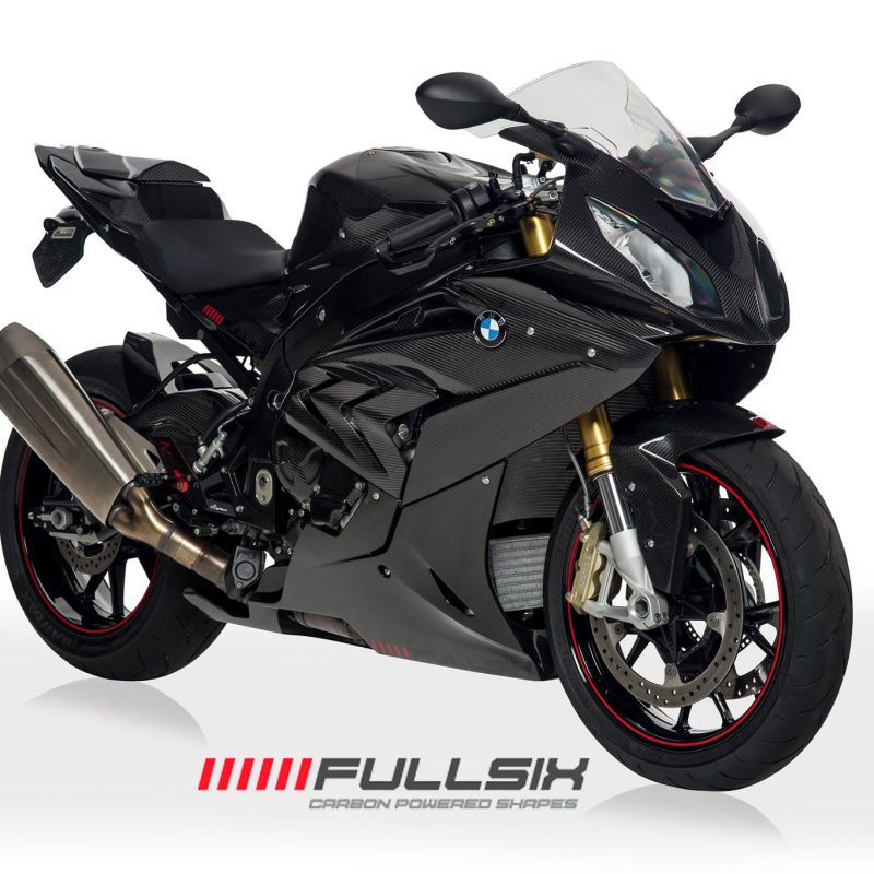 Fullsix BMW S1000RR Carbon Fibre Headlight Nose Cone Fairing | Conquest ...