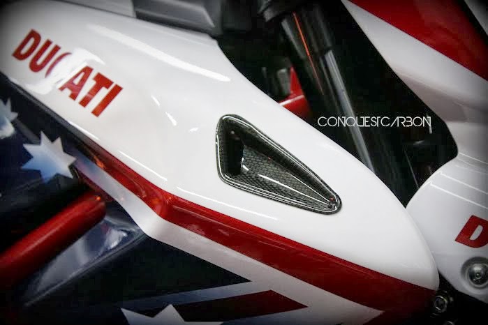 Ducati Hypermotard 1100 Carbon Fibre Parts Conquest Carbon