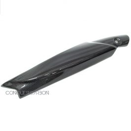 Triumph Speed Triple Carbon Fibre Lower Exhaust Guard Gloss 2016+