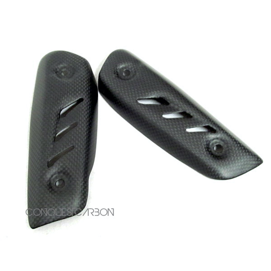 Triumph Speed Triple Carbon Fibre Radiator Panels Satin 2016+