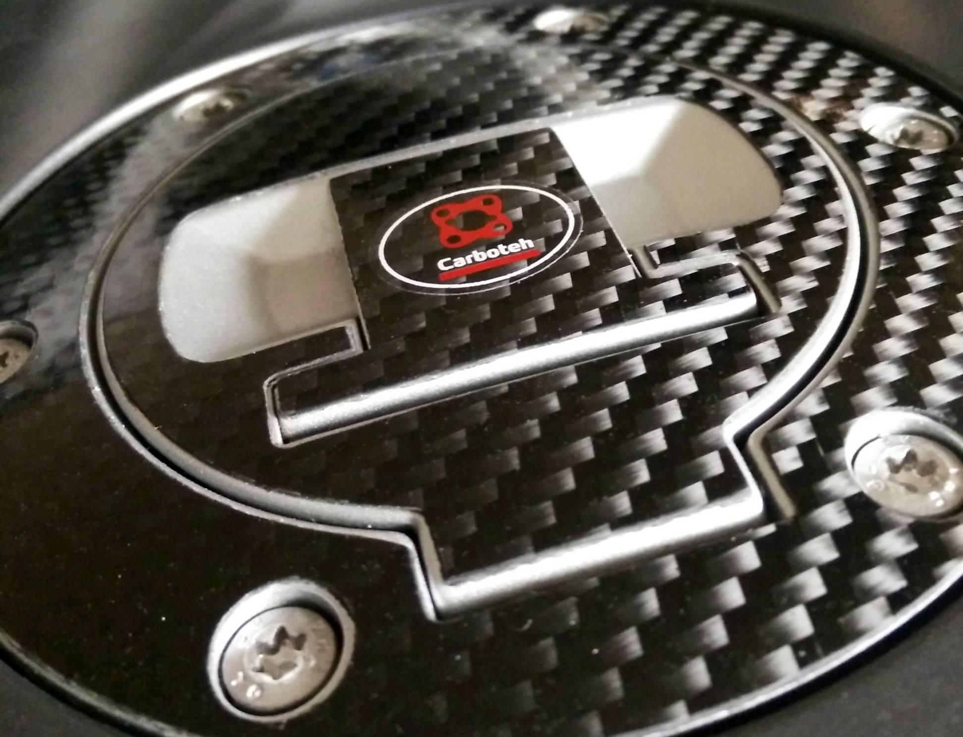 Tyga Carbon Fibre Tank Cap Cover – Honda CBR250RR CBR600 CBR900RR – BPCC-0002