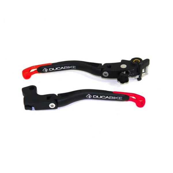 CNC Billet Long 5D Rhombus Hollow Adjustable Brake Clutch Levers Compatible