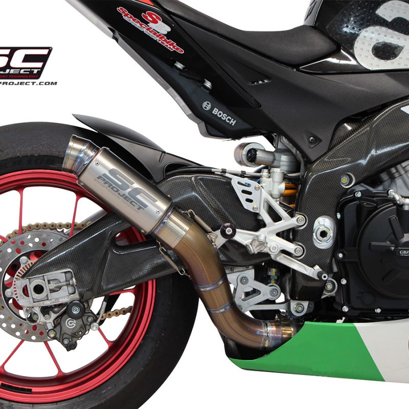 SC Project Exhaust Aprilia Tuono V4 1100 RR Factory GP70-R Silencer