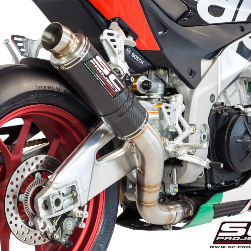 SC Project Exhaust Aprilia RSV4 RF RR GP65 Silencer 2015-16