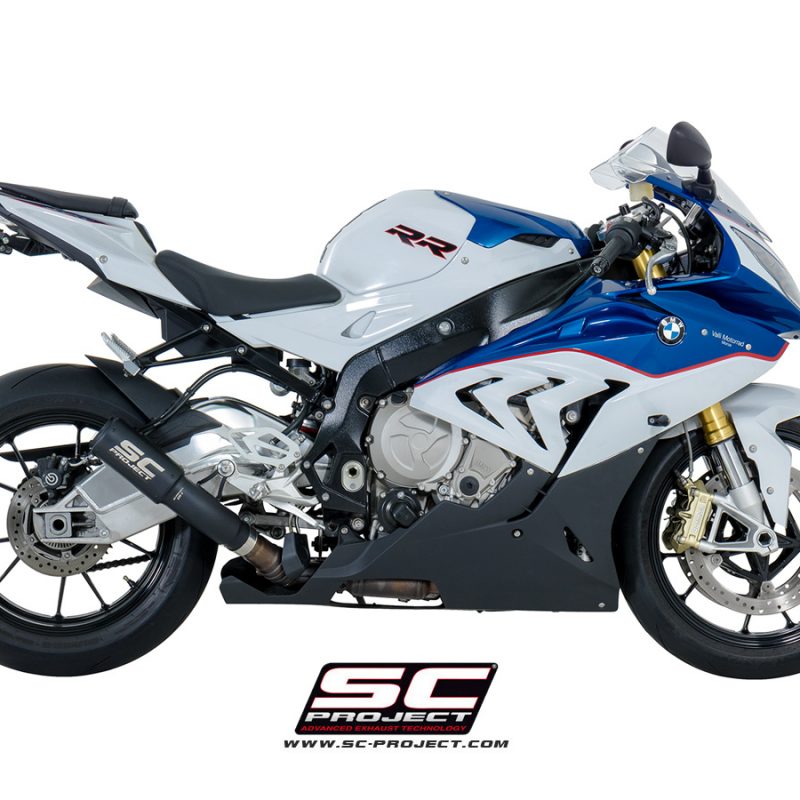 SC Project Exhaust BMW S1000RR HP4 GP M2 Silencer High position