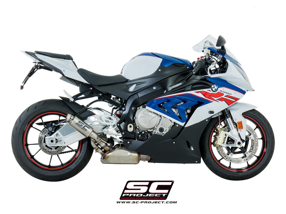 SC Project Exhaust BMW S1000RR GP70-R Silencer Full Titanium Link