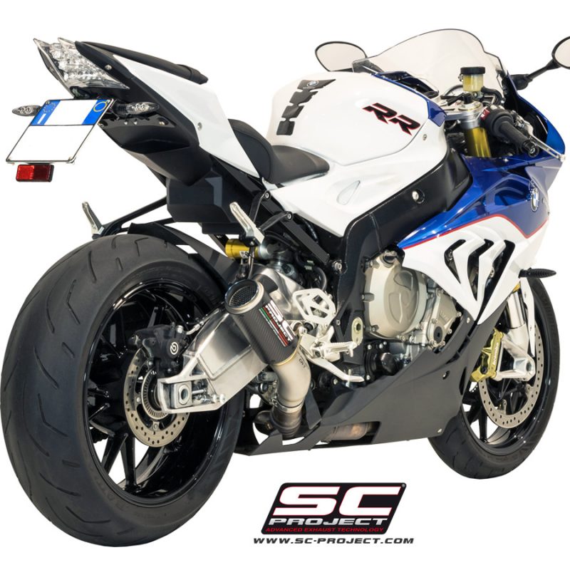 SC Project Exhaust BMW S1000RR CR-T Silencer Stainless Steel Link Pipe ...