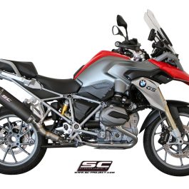 SC Project Exhaust BMW R1200GS SC1 Oval Silencer 2013-2016