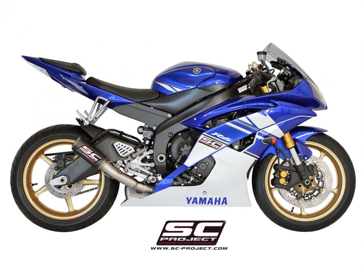 SC Project Exhaust YAMAHA YZF R6 CR-T Silencer 2006-2016
