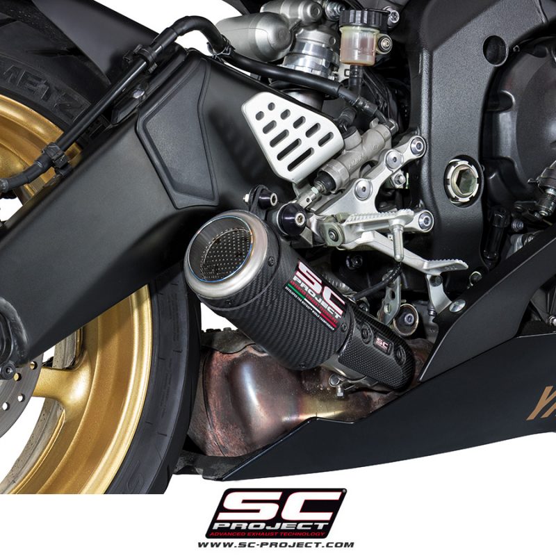 SC Project Exhaust Yamaha YZF R6 CR-T Low Position Silencer 2006-2016