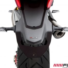 Fullsix Ducati Multistrada 950 1200 Enduro Carbon Fibre Number Plate Bracket