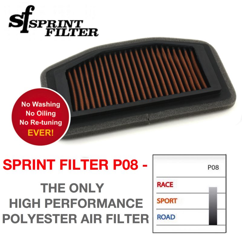 Sprint Filter Yamaha YZF R1 P08 Air Filter 2009 - 2014