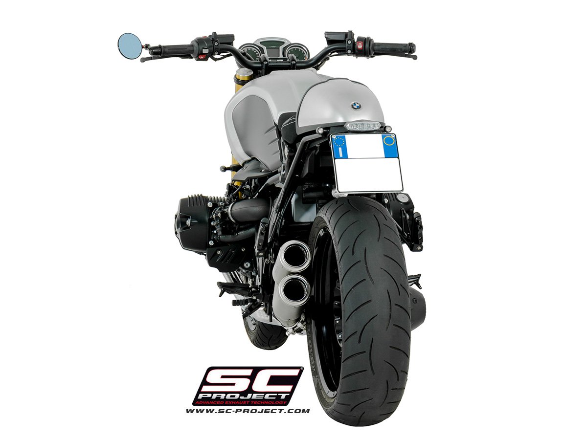 SC Project Exhaust BMW R Nine T CR-T Twin Silencers - Image 2