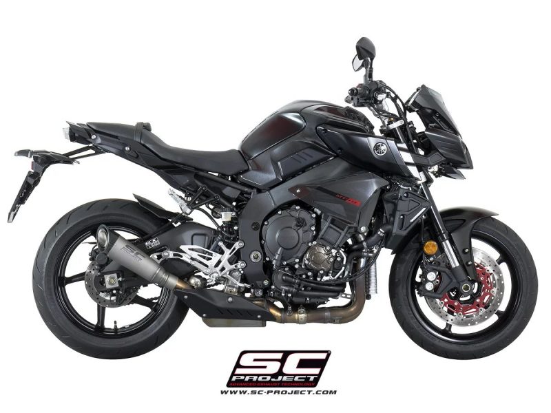 SC Project Exhaust YAMAHA MT10 FZ10 ABS S1 Silencer for stock catalyst 2016 - 2018