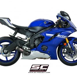 SC Project Exhaust Yamaha R6 CR-T Silencer Low Position 2017+