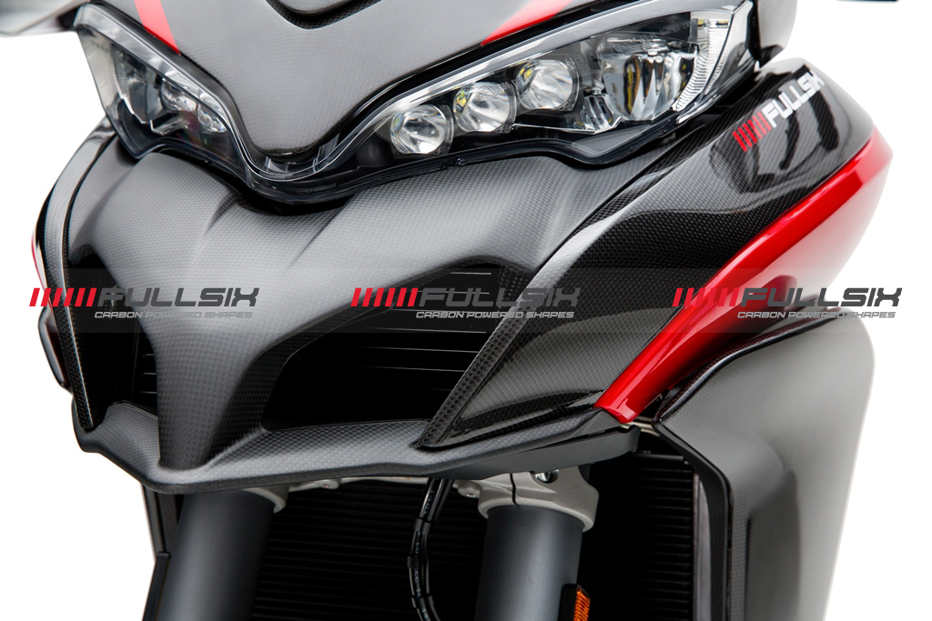 Fullsix Ducati Multistrada 950 1200 1260 Carbon Fibre Air Intake Panels