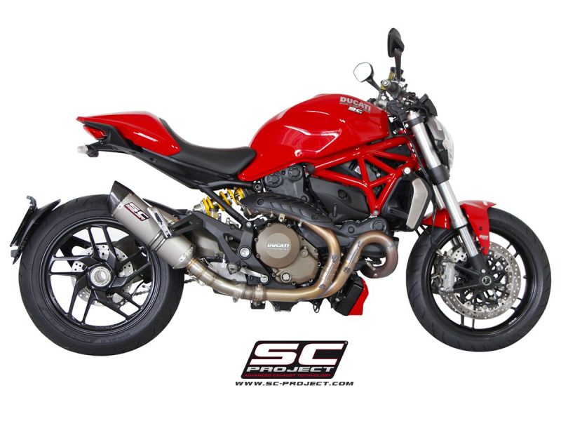 SC Project Exhaust Ducati Monster 1200 / S Oval Silencer 2014-2016