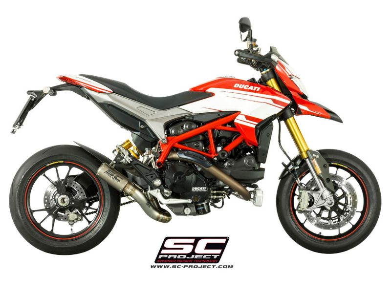 SC Project Exhaust Ducati Hypermotard 939 / SP CR-T 2-1 Silencer