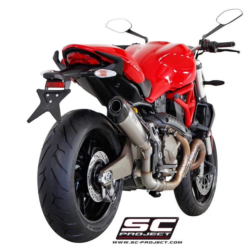 SC Project Exhaust Ducati Monster 821 Titanium Conic Silencer