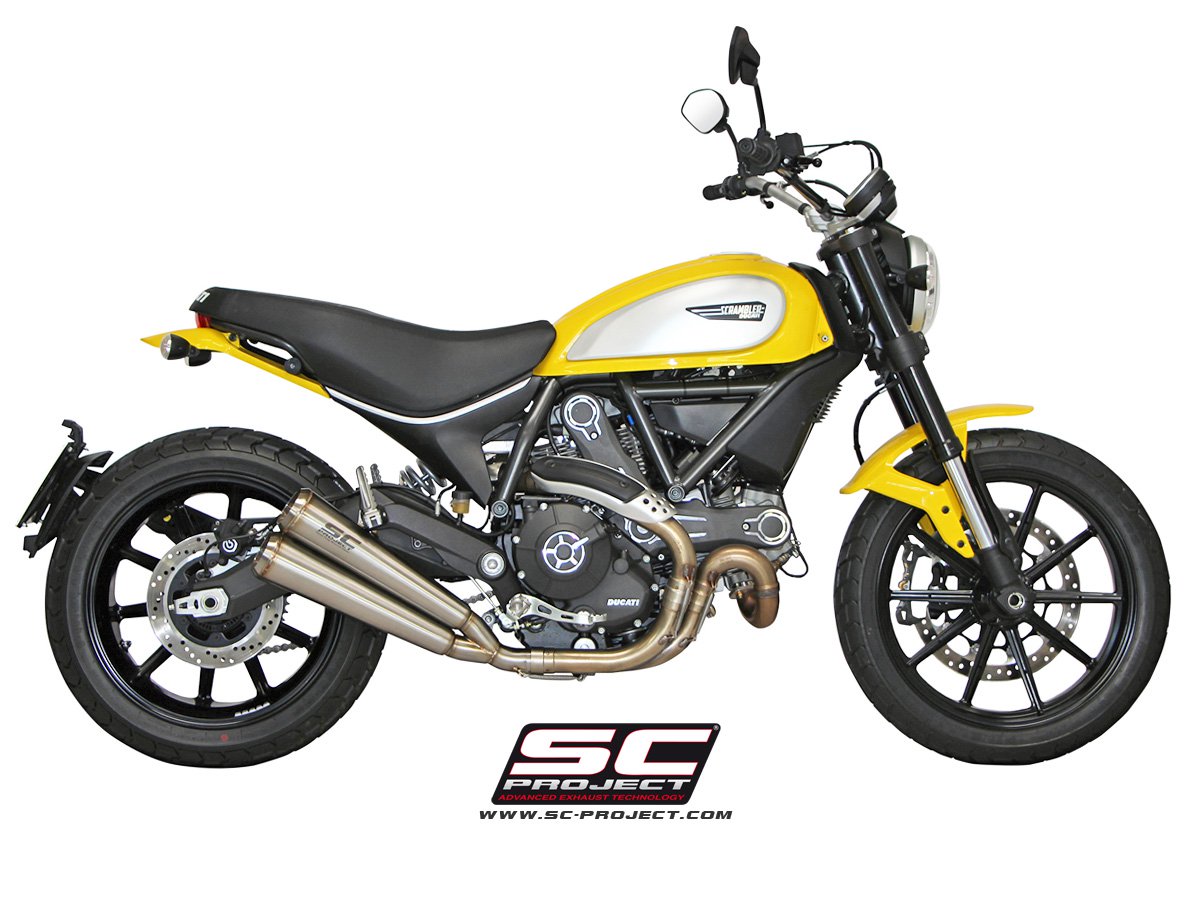 SC Project Exhaust Ducati Scrambler Twin Conic '70s Silencers
