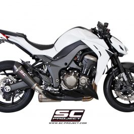 SC Project Exhaust Kawasaki Z1000 Carbon Conical Silencers 2014 - 2016