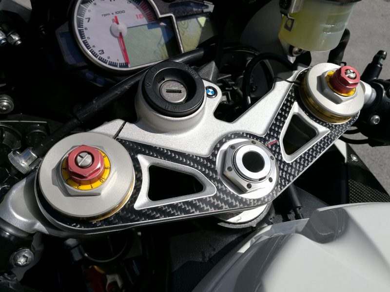 Carboteh BMW S1000RR Carbon Fibre Yoke Protector 2009 - 2015