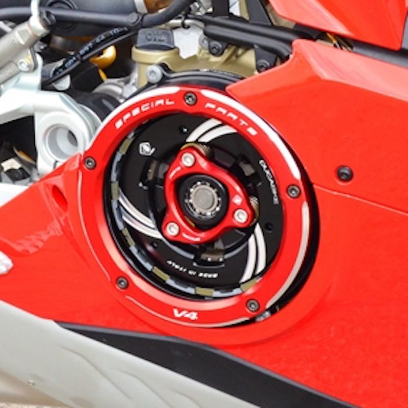Ducabike Ducati Panigale V4 Clear Clutch Cover Kit