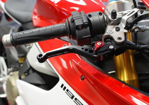 Ducati Multistrada 1260 2018 Short Clutch & Brake Lever set evotech performance