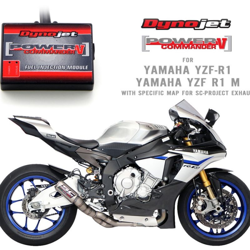 SC Project Exhaust Yamaha YZF R1 R1M Fuel Injection Module Power Commander V
