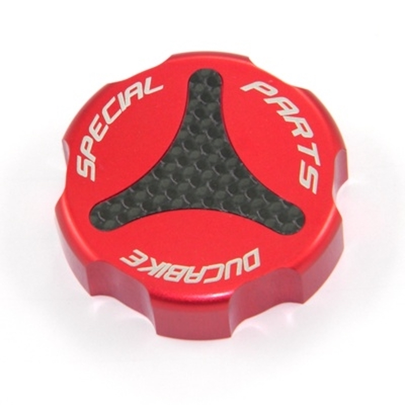 Ducabike Ducati Panigale V2 CNC Rear Brake Reservoir Cap - Red | eBay