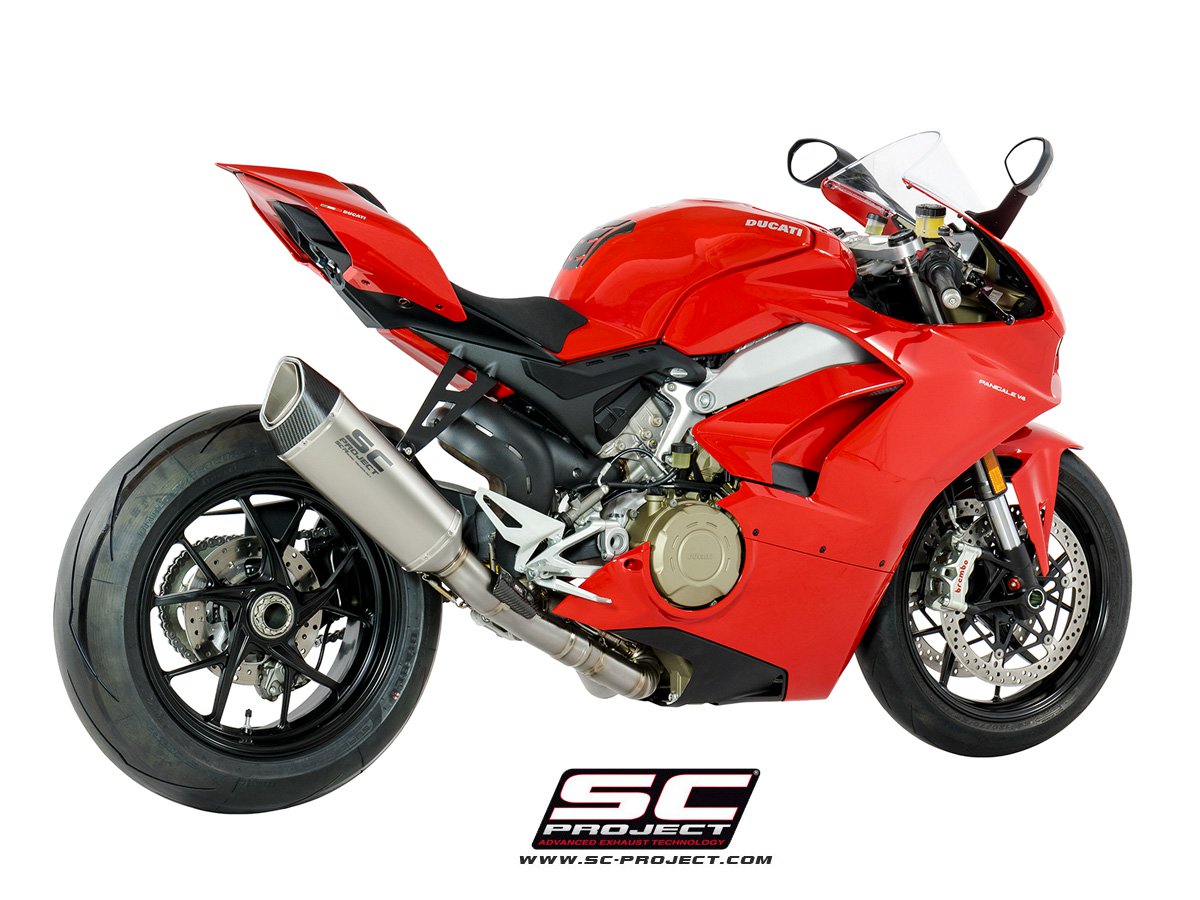 SC Project Exhaust Ducati Panigale V4 Full System SC1-R High Position
