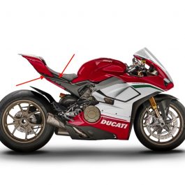 Fullsix Ducati Panigale V4 Carbon Fibre Underseat Tail Fairing Panel