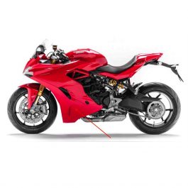 Fullsix Ducati Supersport 939 Carbon Fibre Lower Fairng LHS