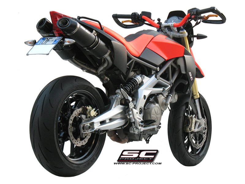 Sc Project Exhaust Aprilia Dorsoduro 750 Oval Silencers