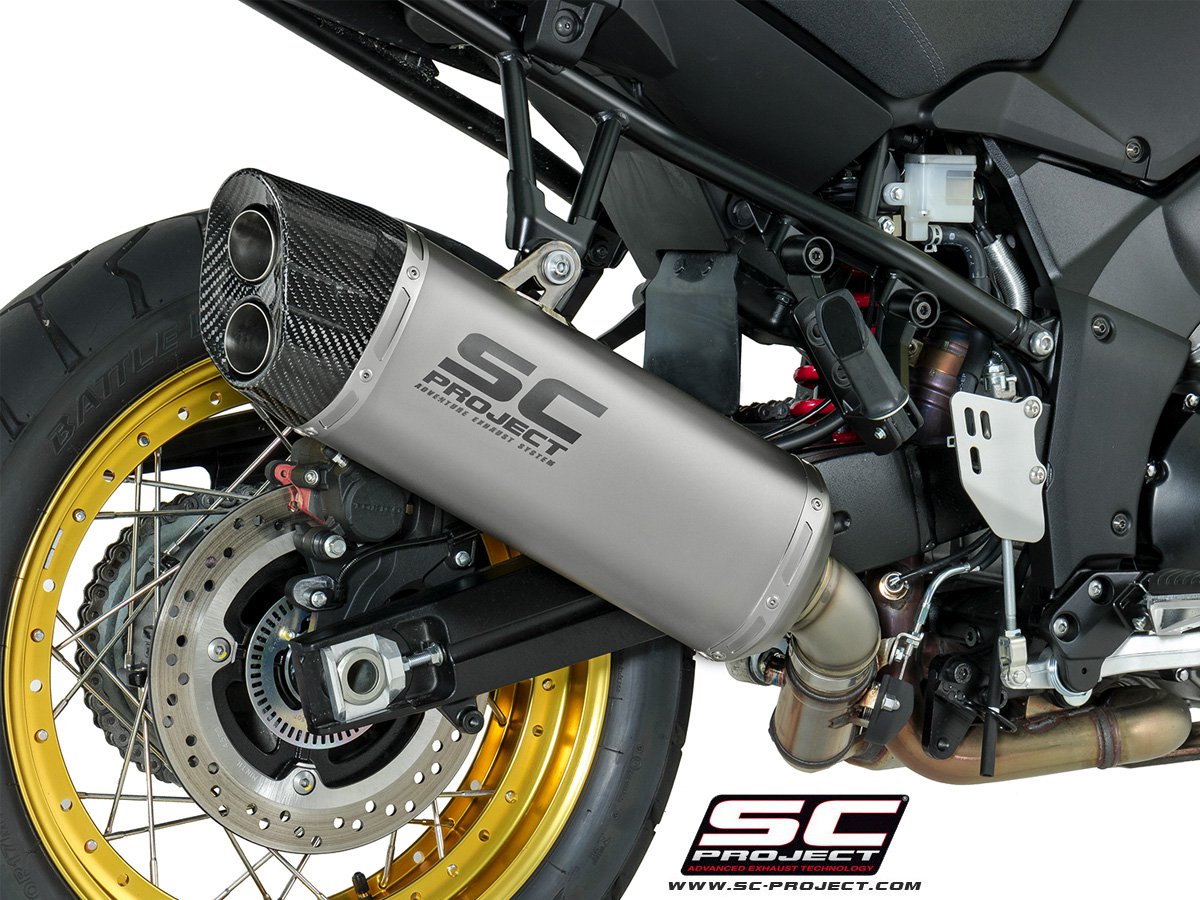 SC Project Exhaust Suzuki V-Strom 1000 Adventure Silencer 2017-18 - Image 3