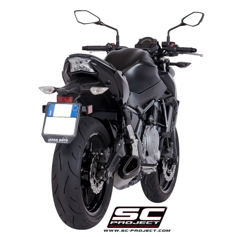 SC Project Exhaust Kawasaki Z650 Full Exhaust System 21 Black Edition