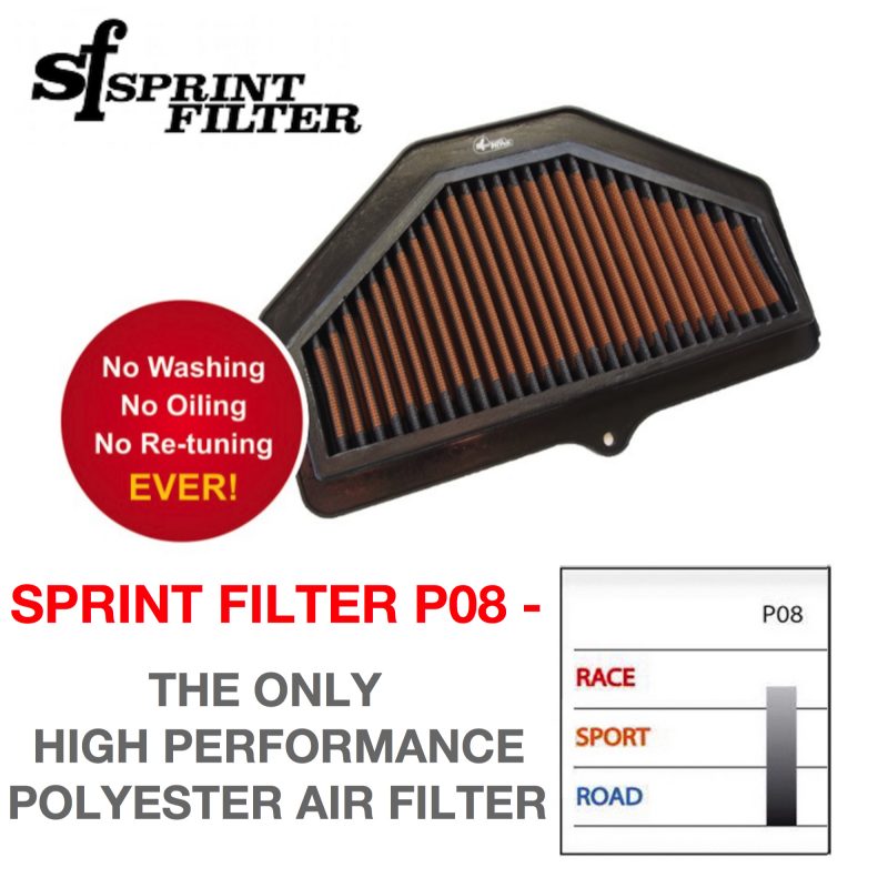 Sprint Filter Yamaha YZF R6 P08 Air Filter 1999 - 2005