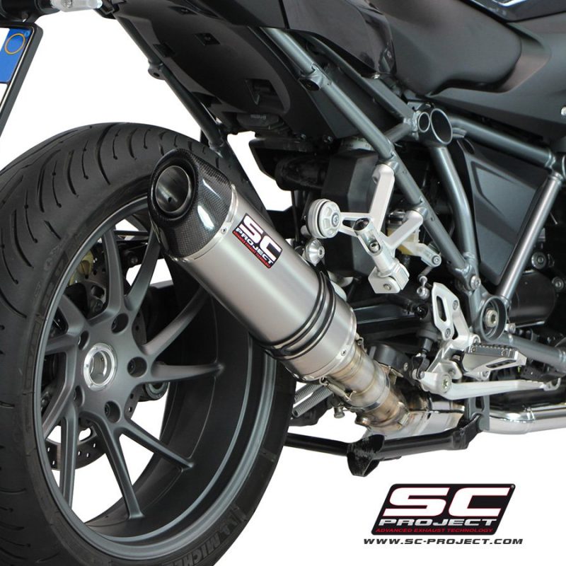 SC Project Exhaust BMW R 1200 R / RS Oval Silencer 2015-16
